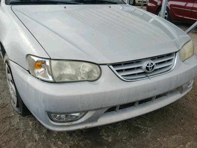 1NXBR12E31Z476293 - 2001 TOYOTA COROLLA CE SILVER photo 8