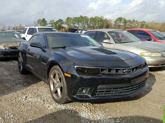 2G1FK1EJ0E9275238 - 2014 CHEVROLET CAMARO 2SS BLACK photo 1