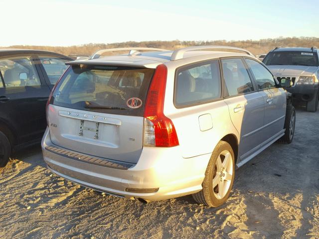 YV1672MJ3A2521315 - 2010 VOLVO V50 T5 SILVER photo 4