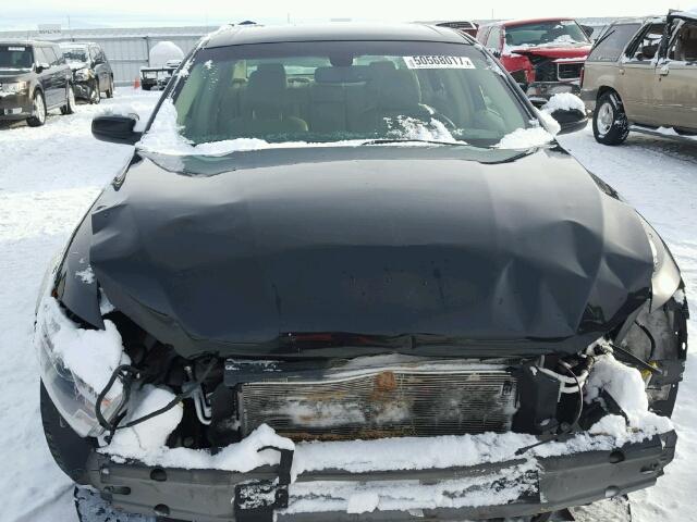 1FAHP2H88DG223037 - 2013 FORD TAURUS SEL BLACK photo 9