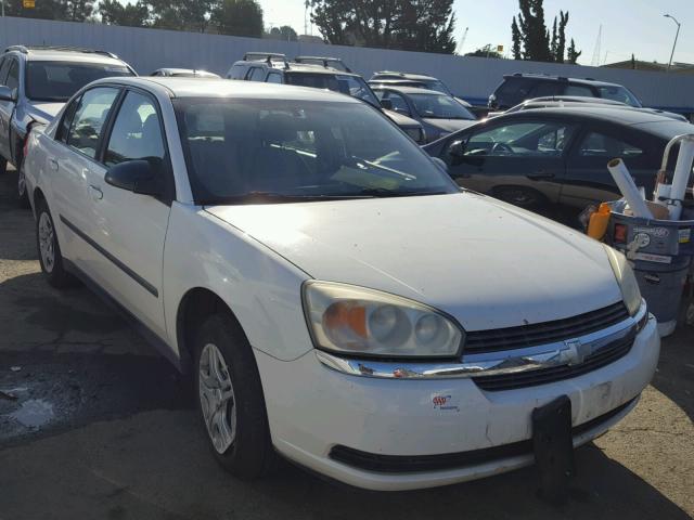 1G1ZS52F34F146727 - 2004 CHEVROLET MALIBU WHITE photo 1