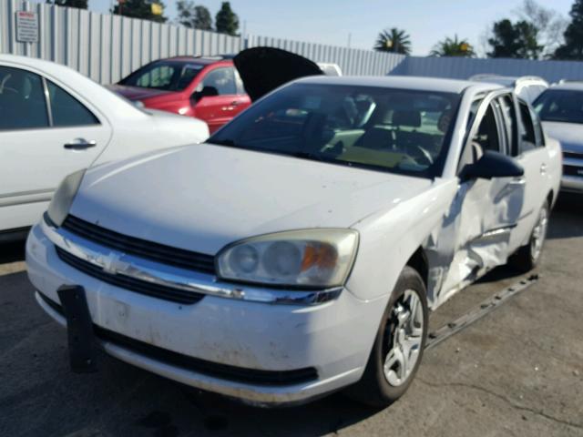 1G1ZS52F34F146727 - 2004 CHEVROLET MALIBU WHITE photo 2