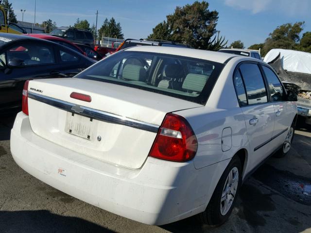 1G1ZS52F34F146727 - 2004 CHEVROLET MALIBU WHITE photo 4