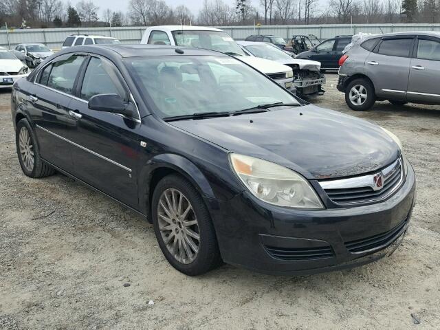 1G8ZV57767F141469 - 2007 SATURN AURA XR BLACK photo 1