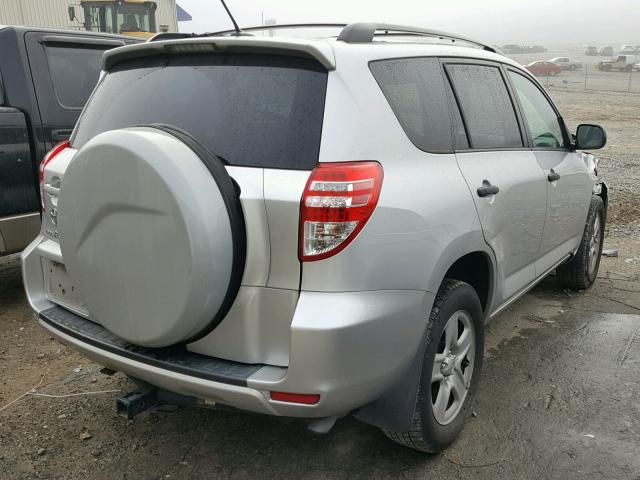 2T3ZF33V29W016806 - 2009 TOYOTA RAV4 SILVER photo 4