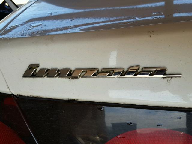 2G1WF55K959215222 - 2005 CHEVROLET IMPALA WHITE photo 9