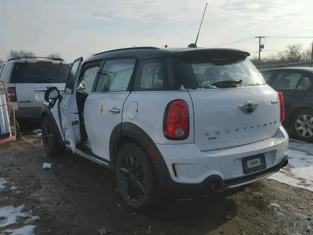 WMWZC5C50GWU03953 - 2016 MINI COOPER S C WHITE photo 3