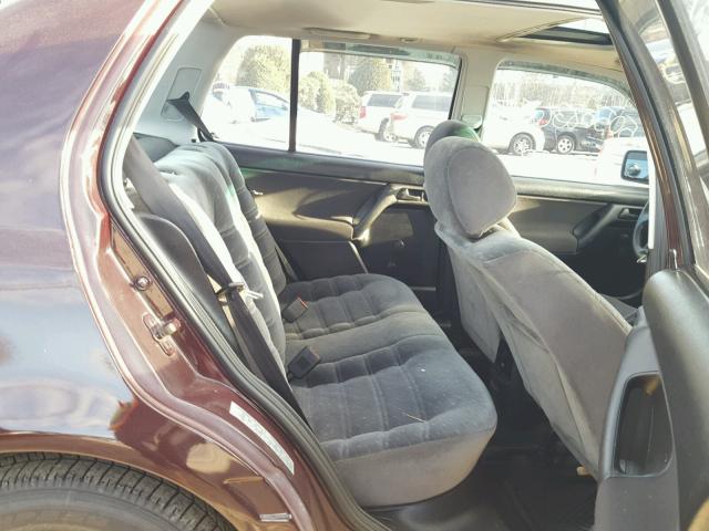 3VWRB81H0WM124051 - 1998 VOLKSWAGEN JETTA GL BURGUNDY photo 6