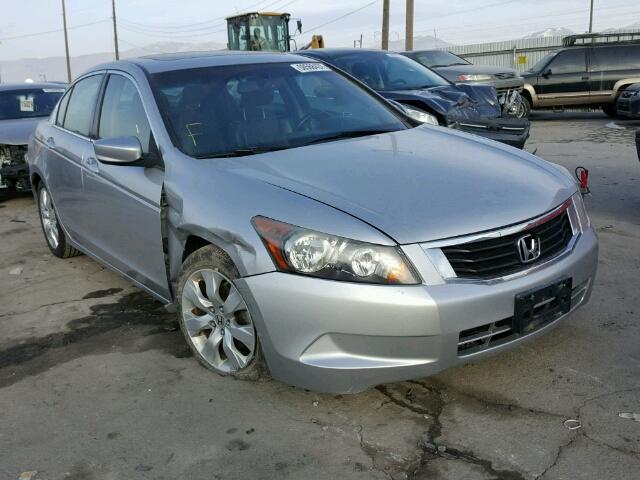 JHMCP26828C017795 - 2008 HONDA ACCORD EXL SILVER photo 1