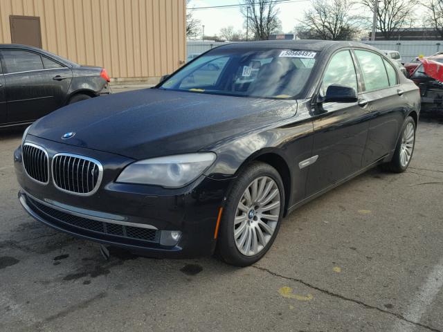 WBAKB83539CY59360 - 2009 BMW 750 LI BLACK photo 2