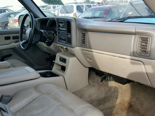 1GNEK13T31R149194 - 2001 CHEVROLET TAHOE K150 BEIGE photo 5