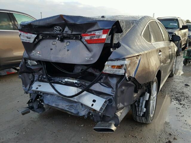 4T1BK1EB8FU164838 - 2015 TOYOTA AVALON XLE GRAY photo 4