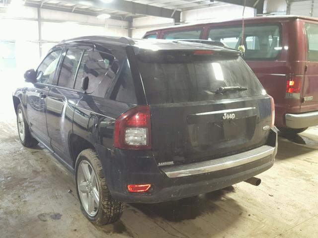 1C4NJCEA1ED794089 - 2014 JEEP COMPASS LA BLACK photo 3