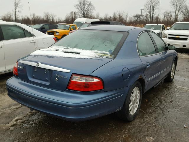 1MEFM55S24A602998 - 2004 MERCURY SABLE LS P BLUE photo 4