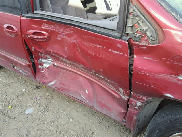 1B4GP44G7WB733827 - 1998 DODGE GRAND CARA RED photo 9