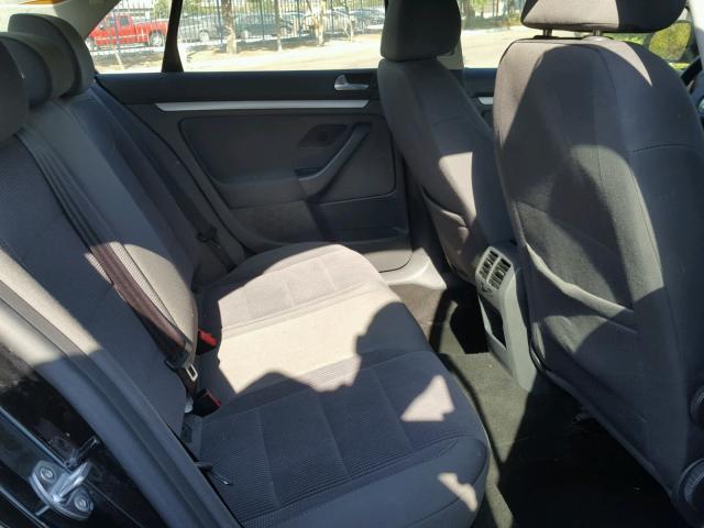 3VWJZ71K88M010400 - 2008 VOLKSWAGEN JETTA S 黑色 照片 6