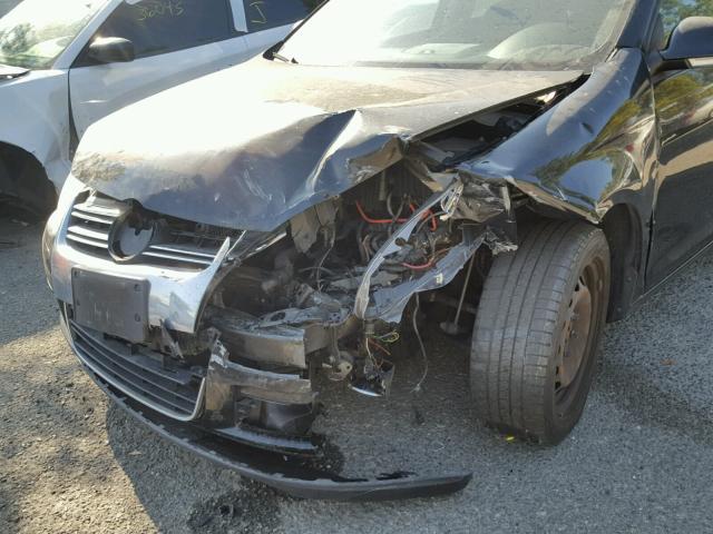 3VWJZ71K88M010400 - 2008 VOLKSWAGEN JETTA S 黑色 照片 9