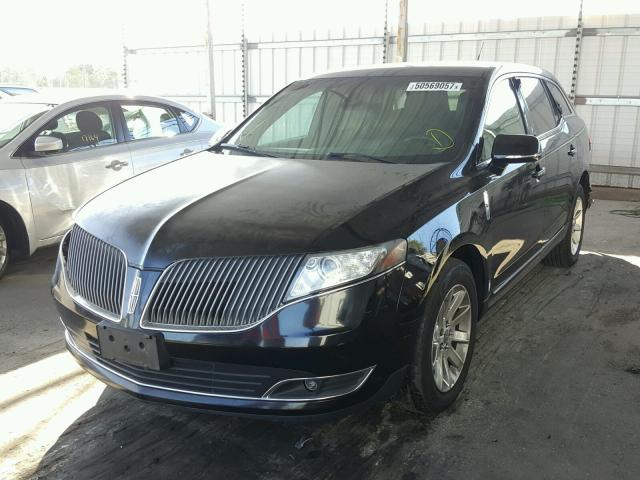 2LMHJ5NKXEBL54377 - 2014 LINCOLN MKT BLACK photo 2