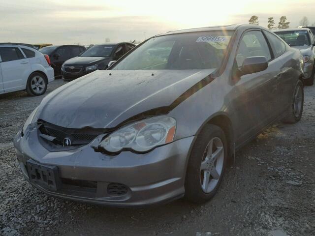 JH4DC54842C008799 - 2002 ACURA RSX GRAY photo 2