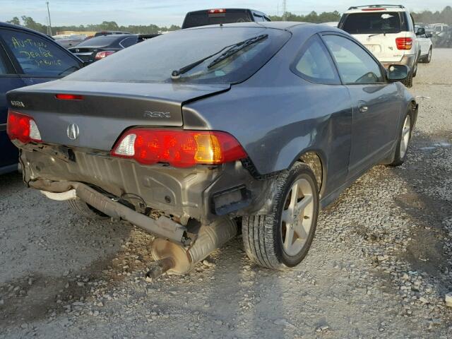 JH4DC54842C008799 - 2002 ACURA RSX GRAY photo 4