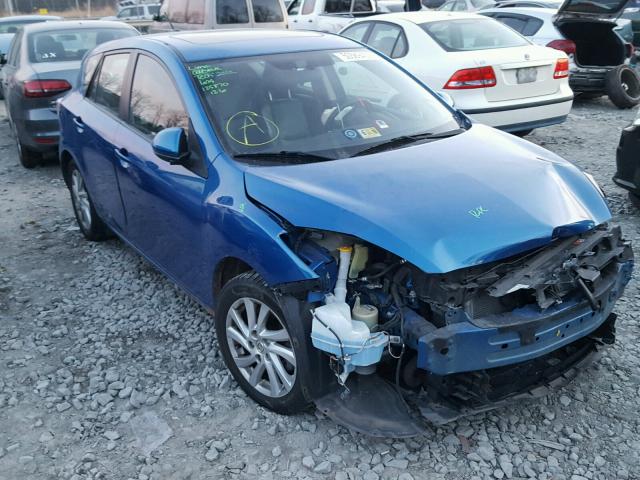 JM1BL1M8XC1683247 - 2012 MAZDA 3 I BLUE photo 1