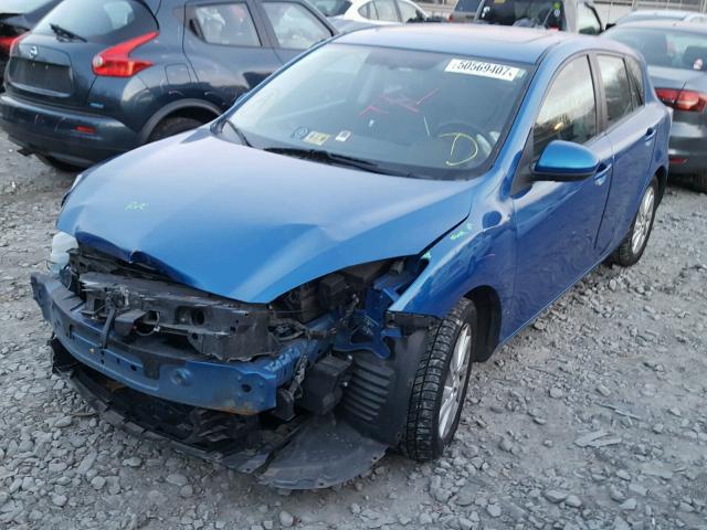 JM1BL1M8XC1683247 - 2012 MAZDA 3 I BLUE photo 2