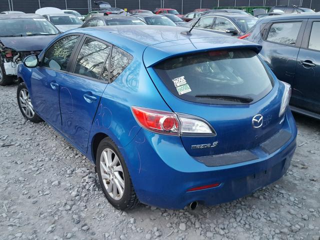 JM1BL1M8XC1683247 - 2012 MAZDA 3 I BLUE photo 3