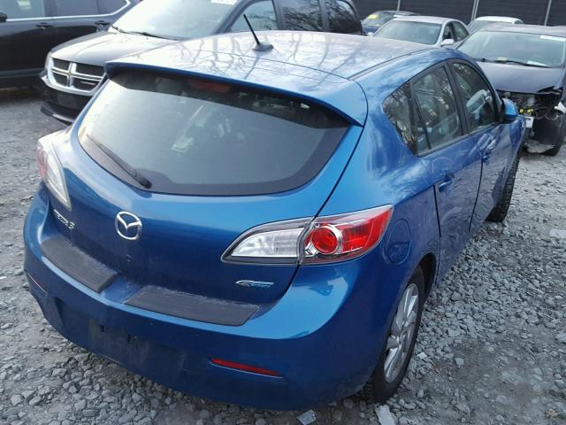 JM1BL1M8XC1683247 - 2012 MAZDA 3 I BLUE photo 4