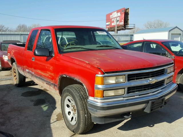 1GCEK19R4VE126427 - 1997 CHEVROLET GMT-400 K1 RED photo 1