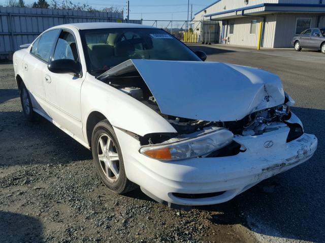 1G3NL52F04C221811 - 2004 OLDSMOBILE ALERO GL WHITE photo 1