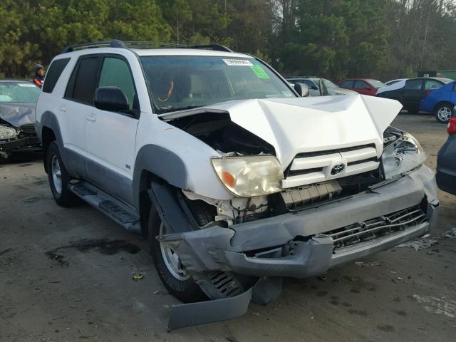 JTEZU14R030001501 - 2003 TOYOTA 4RUNNER SR WHITE photo 1