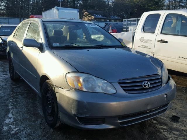 2T1BR32E04C294262 - 2004 TOYOTA COROLLA CE GRAY photo 1