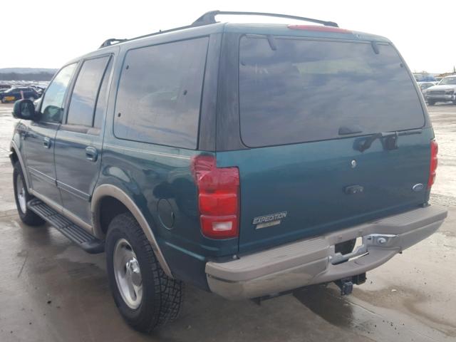 1FMFU18L6VLB73140 - 1997 FORD EXPEDITION GREEN photo 3