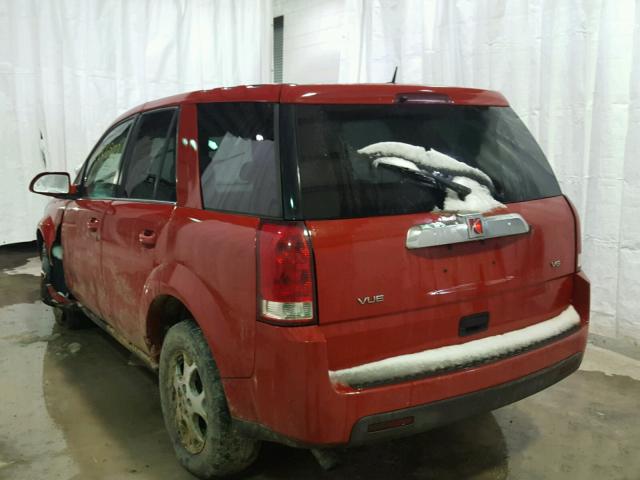 5GZCZ53466S805480 - 2006 SATURN VUE RED photo 3