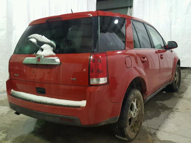 5GZCZ53466S805480 - 2006 SATURN VUE RED photo 4