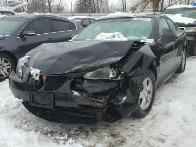 2G2WP552581188032 - 2008 PONTIAC GRAND PRIX BLACK photo 2