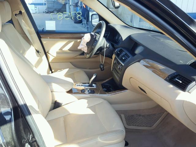 5UXWX9C52D0A24096 - 2013 BMW X3 XDRIVE2 კრემისფერი ფოტო 5