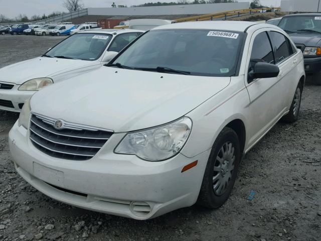 1C3CC4FBXAN207640 - 2010 CHRYSLER SEBRING TO WHITE photo 2