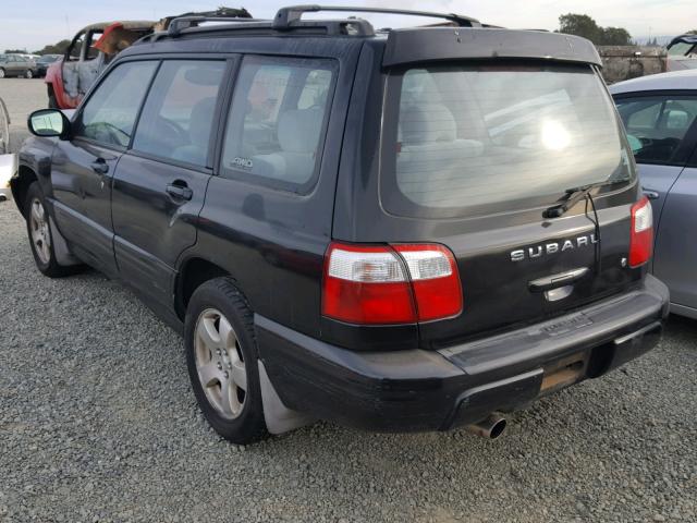 JF1SF65652H717138 - 2002 SUBARU FORESTER S 黑色 照片 3