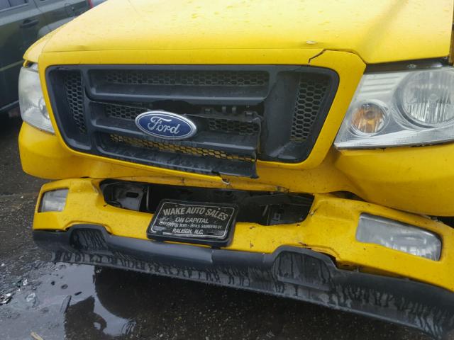 1FTRF12W74KB86322 - 2004 FORD F150 YELLOW photo 9