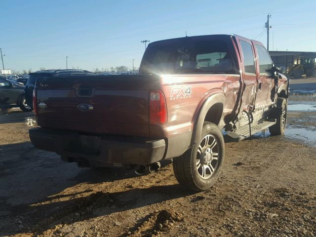 1FT7W2BT6GEB74846 - 2016 FORD F250 SUPER BROWN photo 4