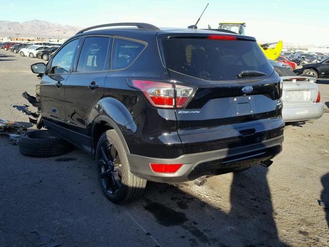 1FMCU9GD6HUB53450 - 2017 FORD ESCAPE SE BLACK photo 3