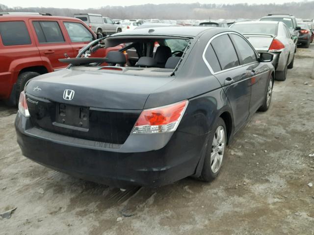 1HGC92F83AA102360 - 2010 HONDA ACCORD EXL BLACK photo 4