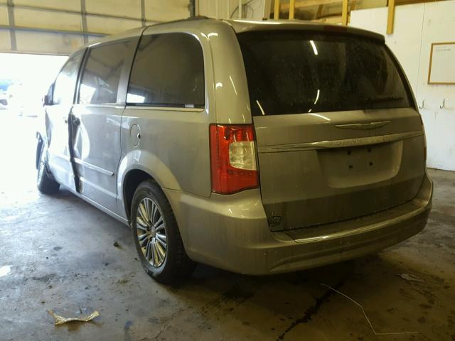 2C4RC1CG5ER224620 - 2014 CHRYSLER TOWN & COU SILVER photo 3