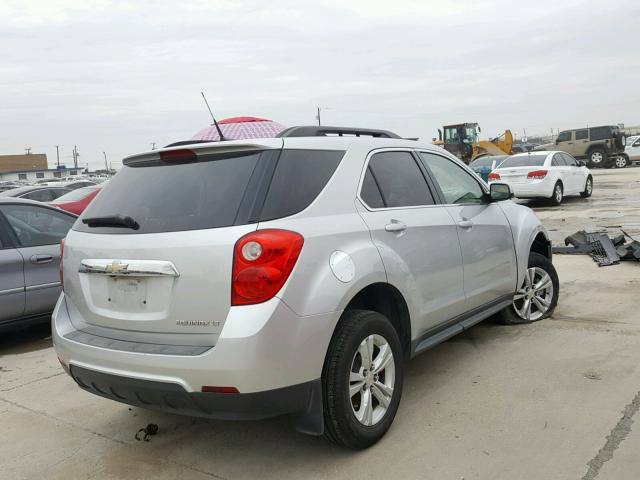 2GNALDECXB1311326 - 2011 CHEVROLET EQUINOX LT SILVER photo 4