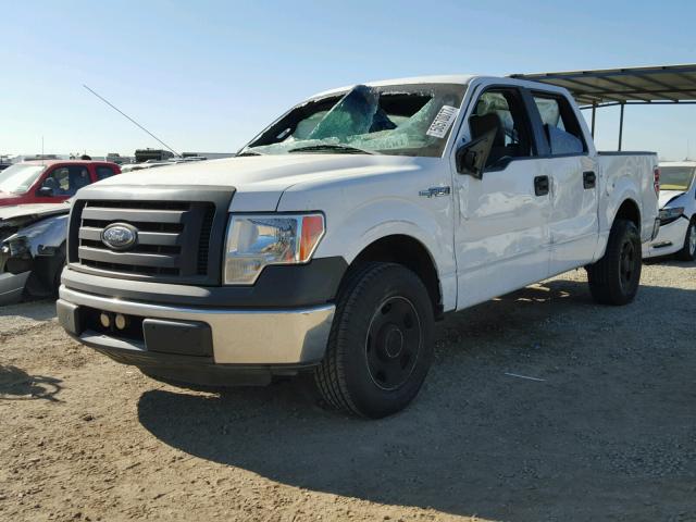 1FTFW1CF4BKE18390 - 2011 FORD F150 SUPER WHITE photo 2