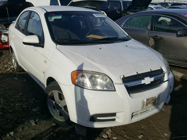 KL1TD56658B084589 - 2008 CHEVROLET AVEO BASE WHITE photo 1