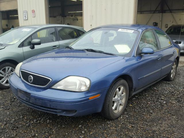 1MEFM50U02G639096 - 2002 MERCURY SABLE GS BLUE photo 2