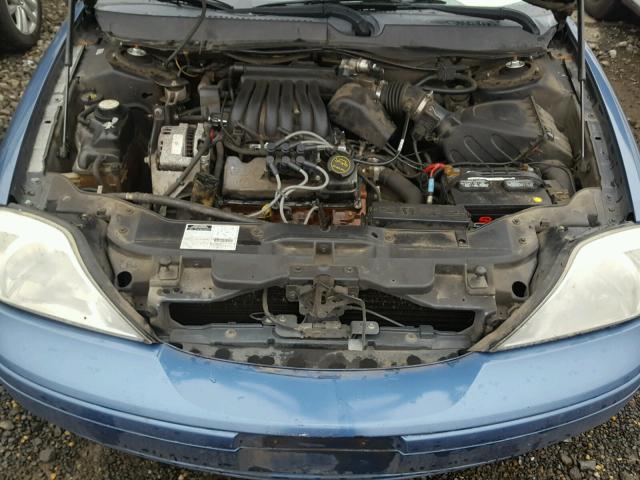 1MEFM50U02G639096 - 2002 MERCURY SABLE GS BLUE photo 7