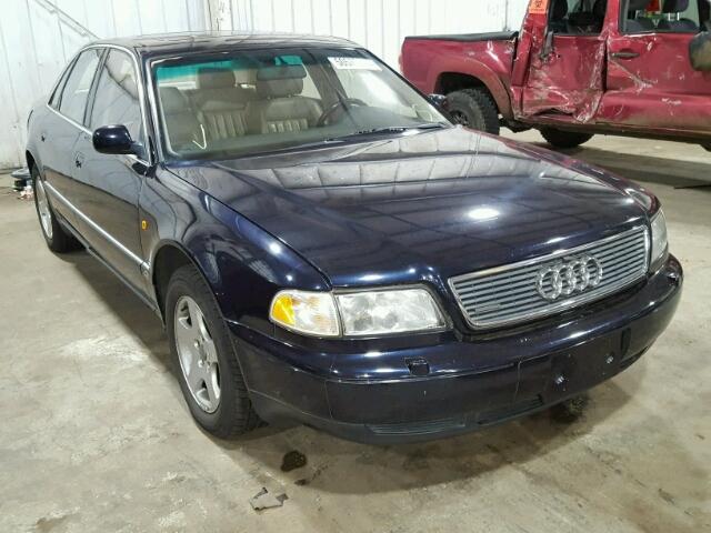 WAUBG84DXVN001101 - 1997 AUDI A8 QUATTRO BLUE photo 1